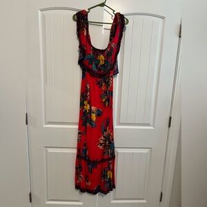 Flying tomato maxi dress.